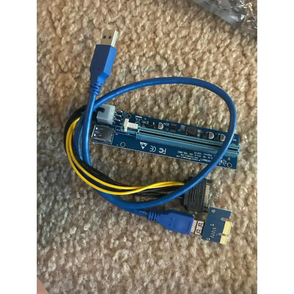 FebSmart Express FCI-E 1X to PCI-E 16X Riser Card (One)